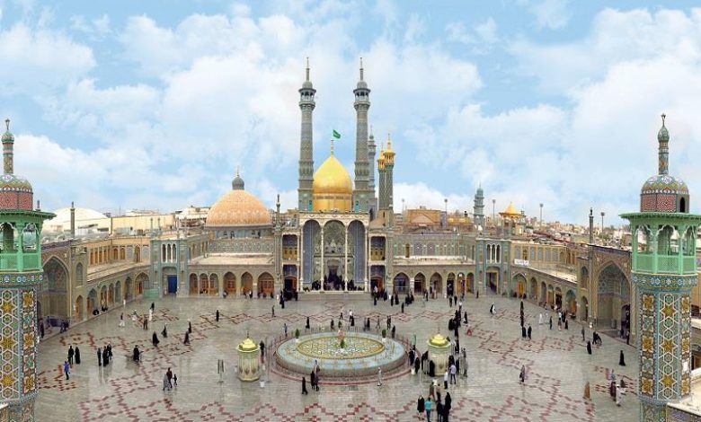 گنبد حرم حضرت معصومه سلام‌الله‌علیها